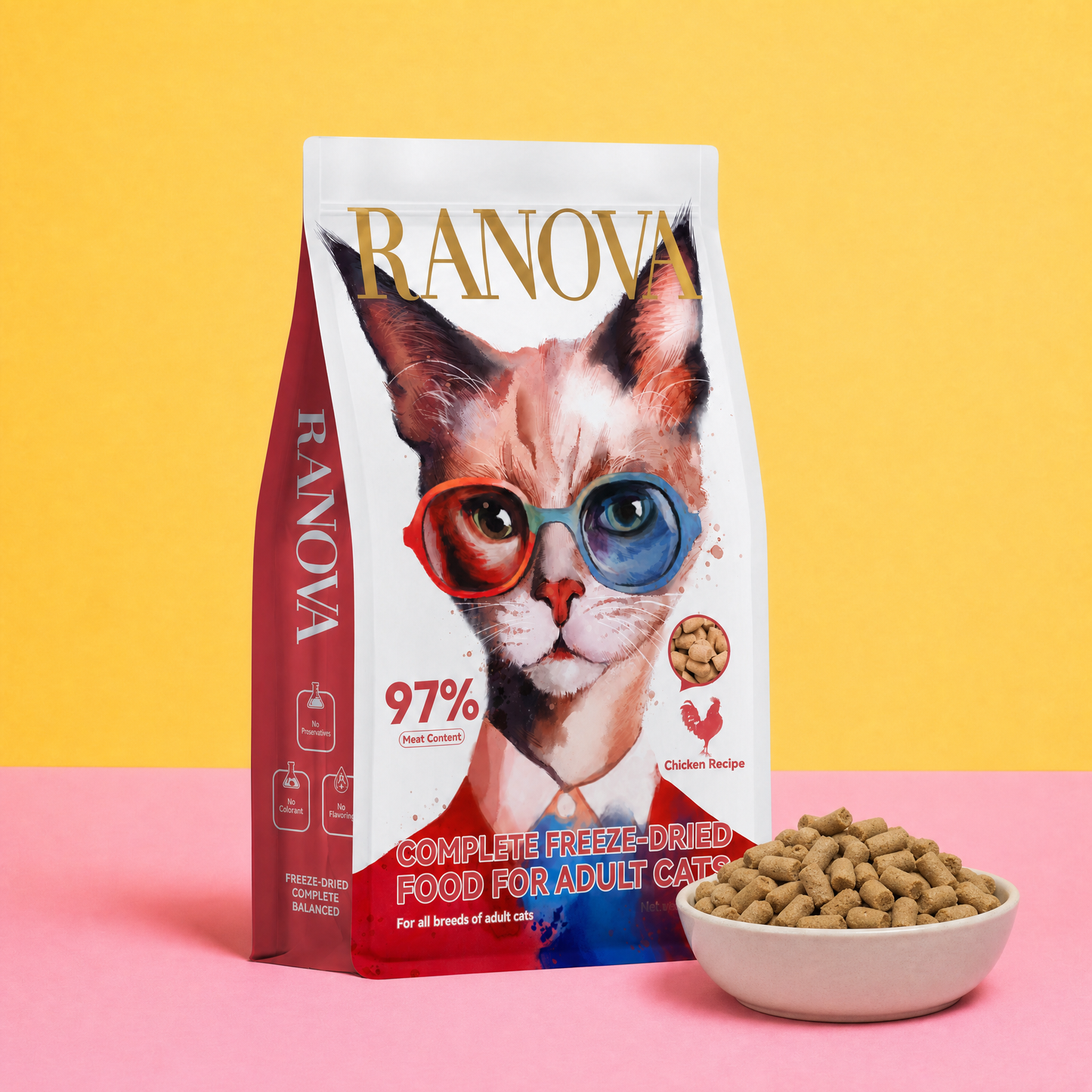 Kattenbrokjes - Kip