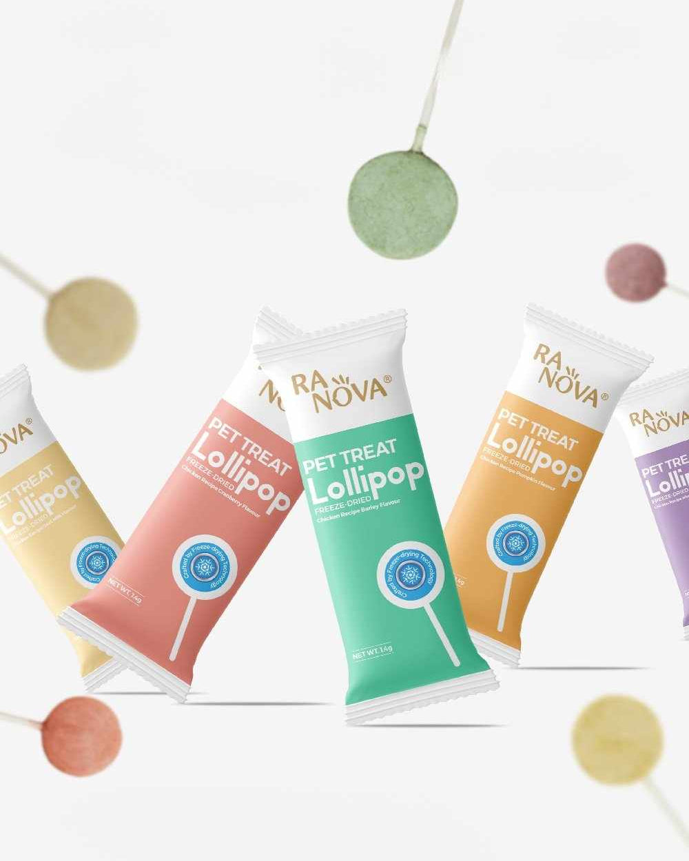 Gevriesdroogde Lollipop (Verschillende smaken)