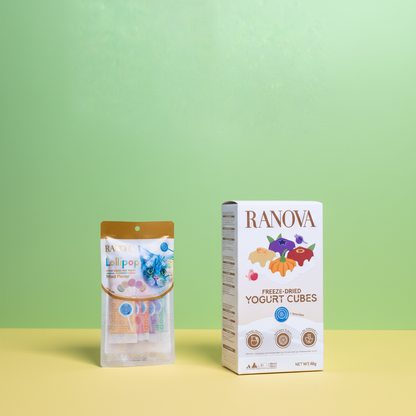 Gevriesdroogd Dubbelplezier Yoghurt & Lolly