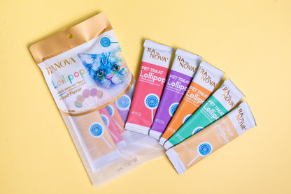 Snacks & Smiles Quatro pack - 3 Yoghurt = 1 Hond Lolly & 1 Kat Lolly Gratis