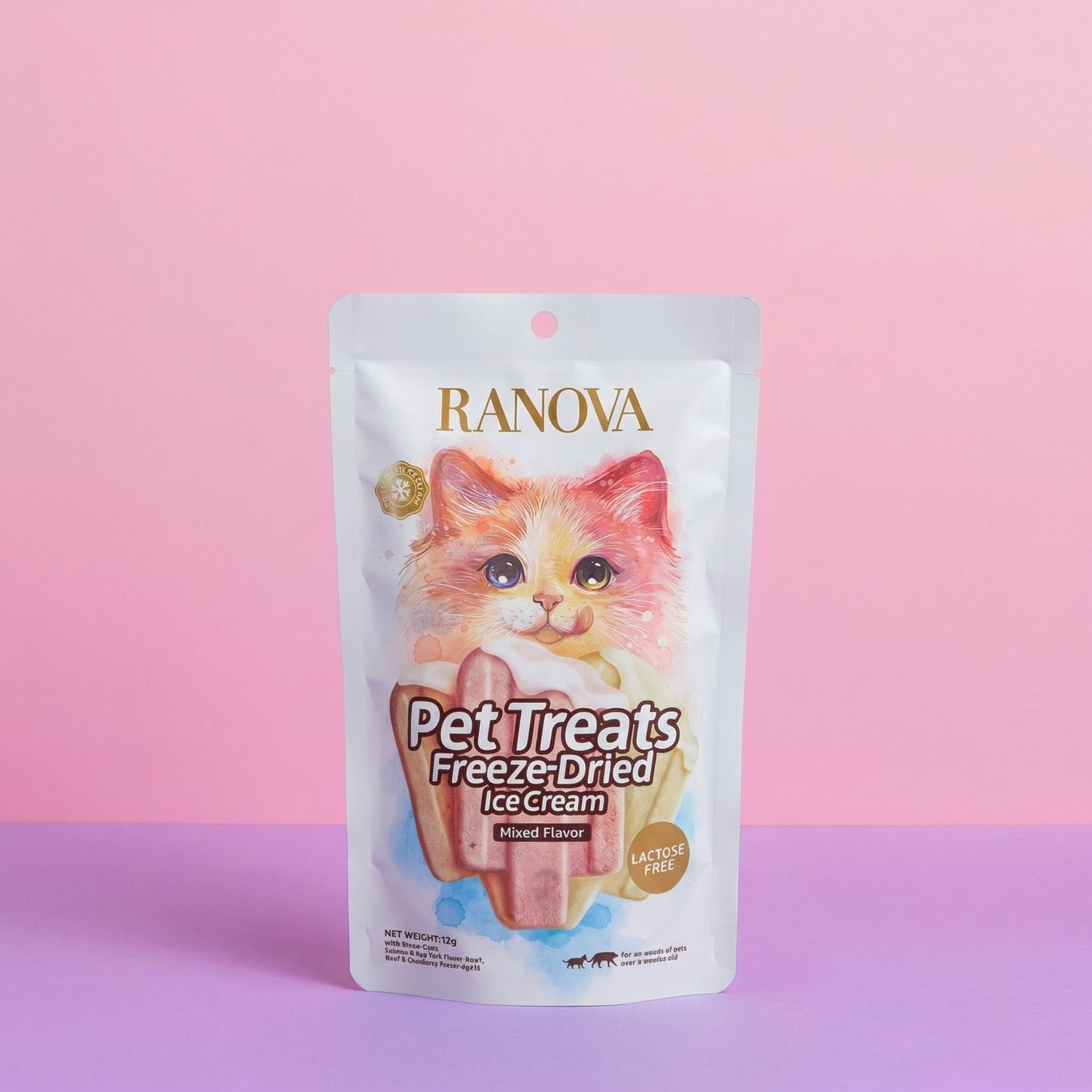 Gevriesdroogde Ice-Cream (verschillende smaken)